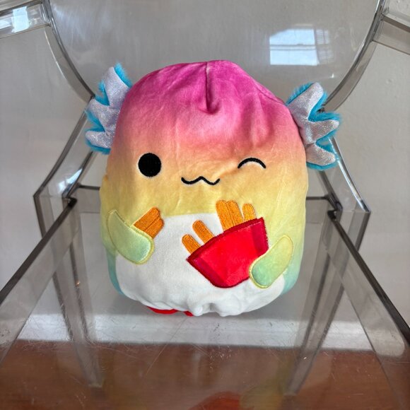 Squishmallows Reversible Fries & Axolotl - Picture 3 of 4